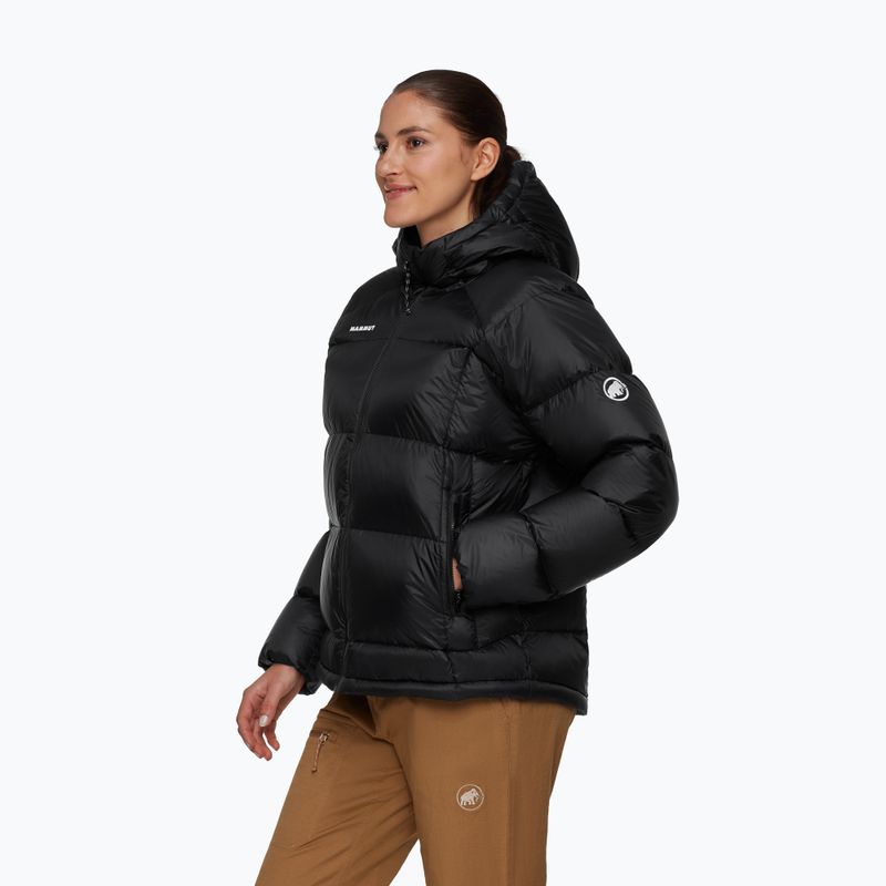 Dámska páperová bunda Mammut Glacier Glow Insulation Hooded black 3