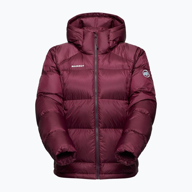 Dámska páperová bunda Mammut Glacier Glow Insulation Hooded wine 4