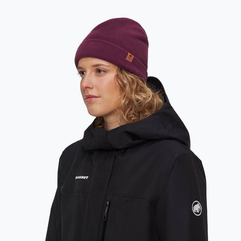 Zimná čiapka Mammut Fleece wine 3