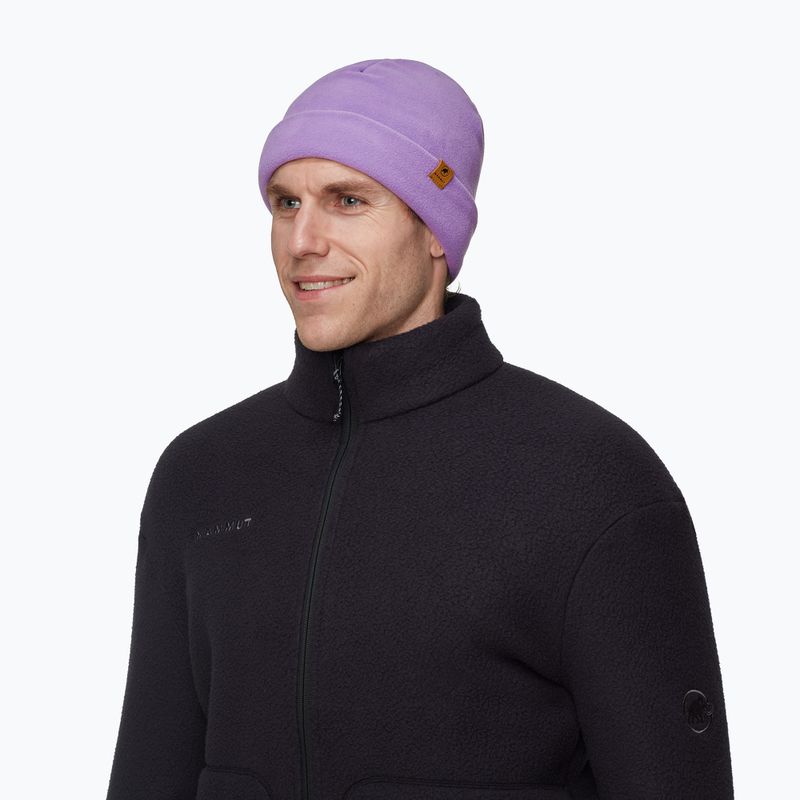Zimná čiapka Mammut Fleece lavender 3