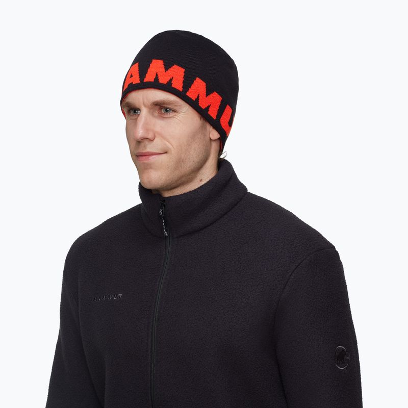 Zimná čiapka Mammut Logo black 4