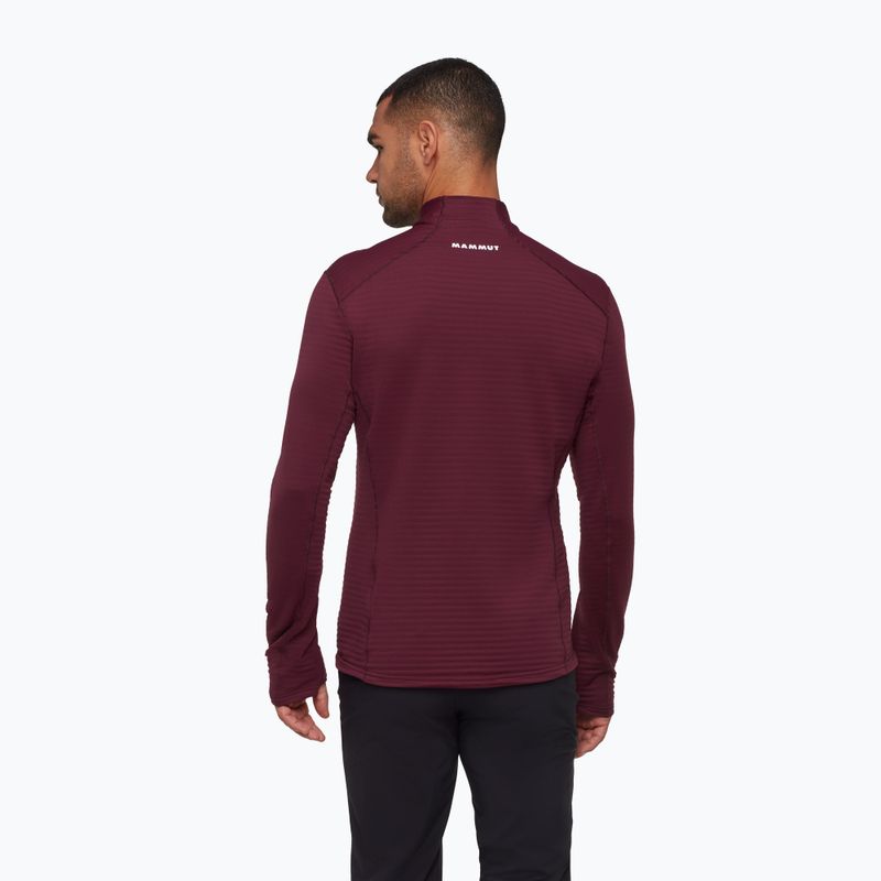Pánska mikina Mammut Taiss Light ML wine/black 2