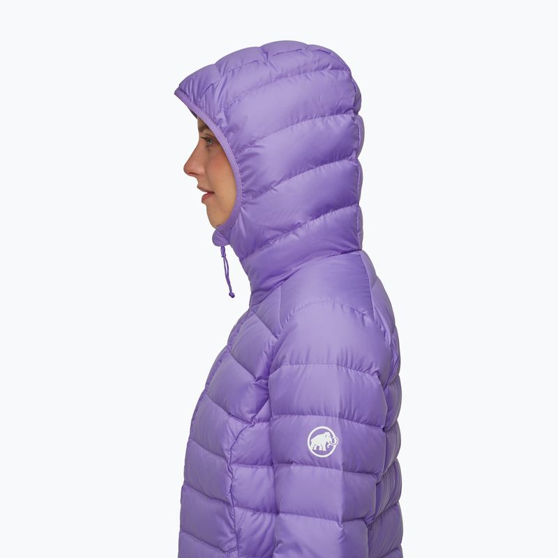 Dámska páperová bunda Mammut Waymarker IN Hooded lavender/black 4