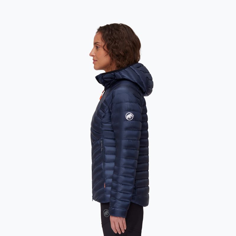 Dámska páperová bunda Mammut Broad Peak Insulation Hooded navy/black 3
