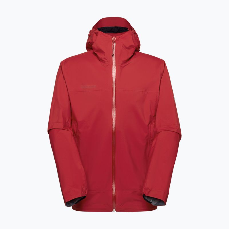 Pánska vetrovka Mammut Ducan HS Hooded dark mammut red 8