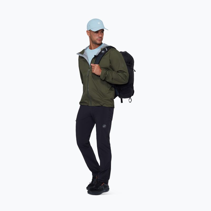 Pánska vetrovka Mammut Ducan HS Hooded dark mesh 2