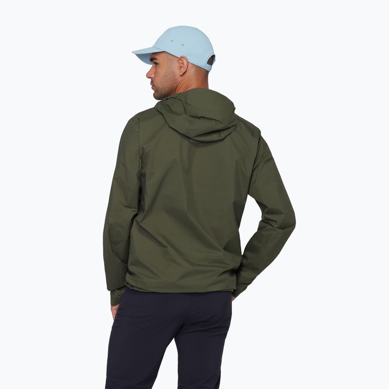 Pánska vetrovka Mammut Ducan HS Hooded dark mesh 3