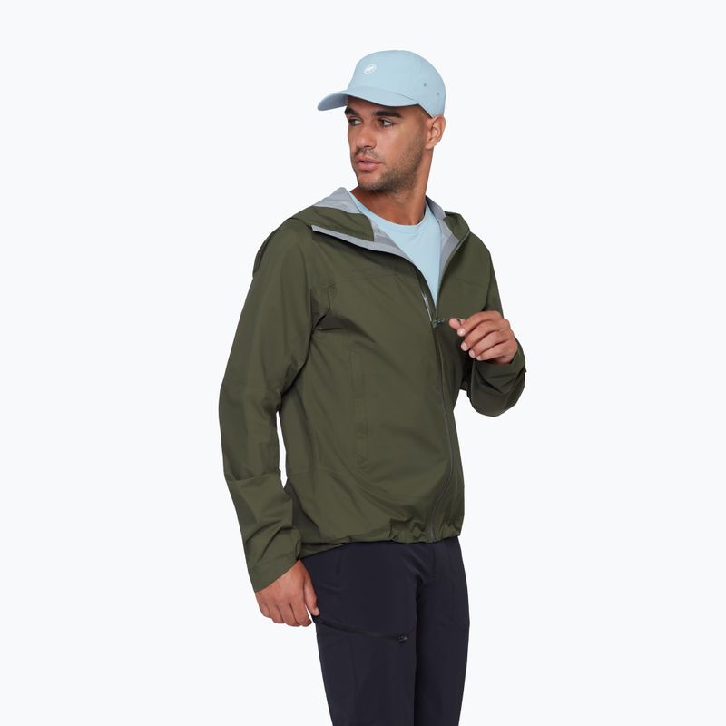 Pánska vetrovka Mammut Ducan HS Hooded dark mesh 4