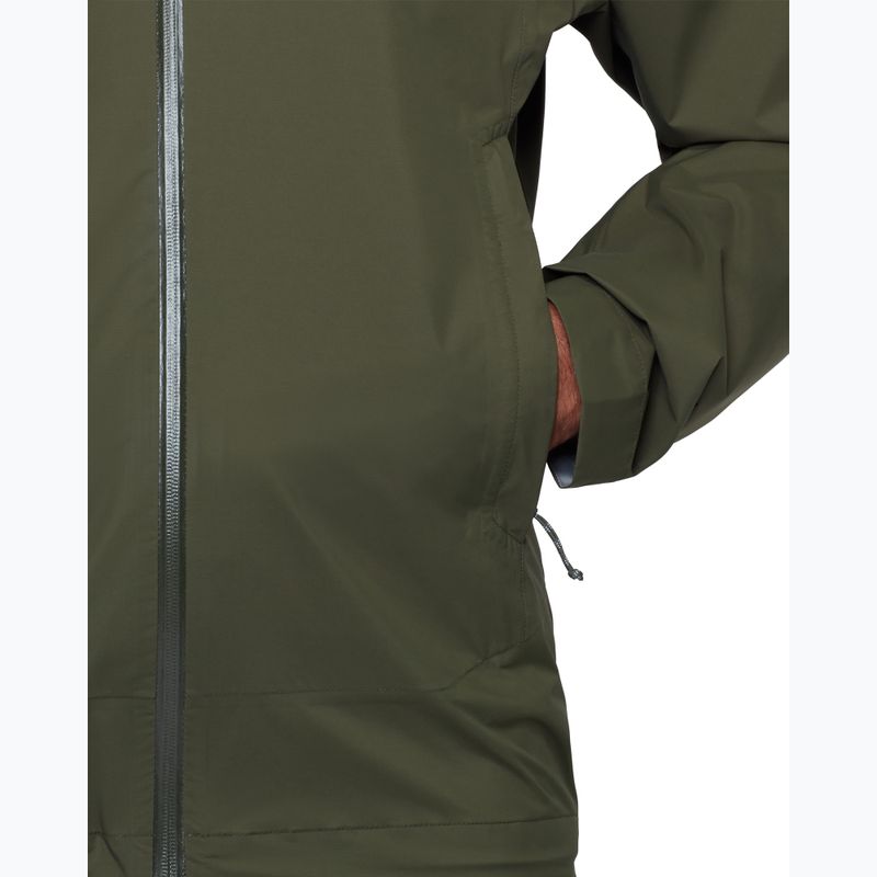 Pánska vetrovka Mammut Ducan HS Hooded dark mesh 6