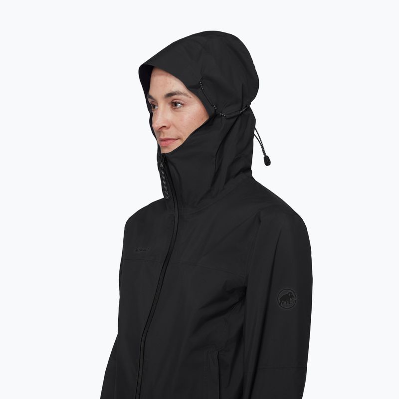 Dámska vetrovka Mammut Ducan HS Hooded black 5