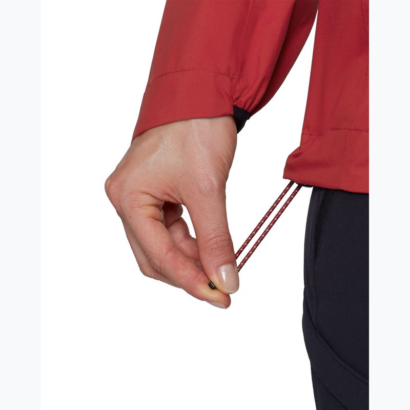 Dámska vetrovka Mammut Ducan HS Hooded dark mammut red 7