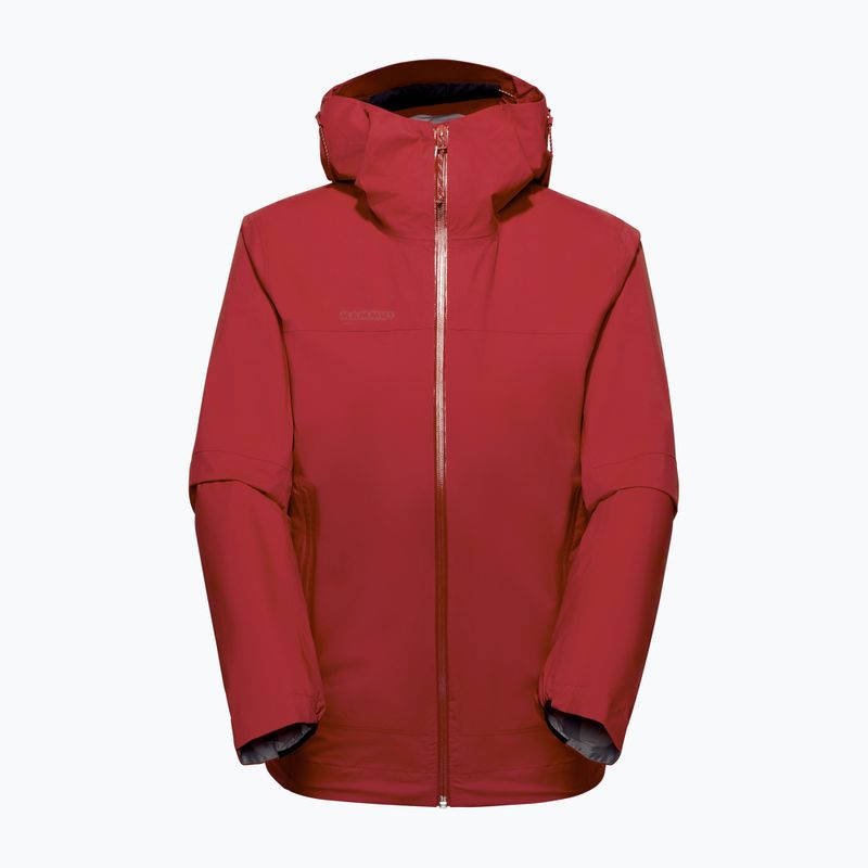 Dámska vetrovka Mammut Ducan HS Hooded dark mammut red 8