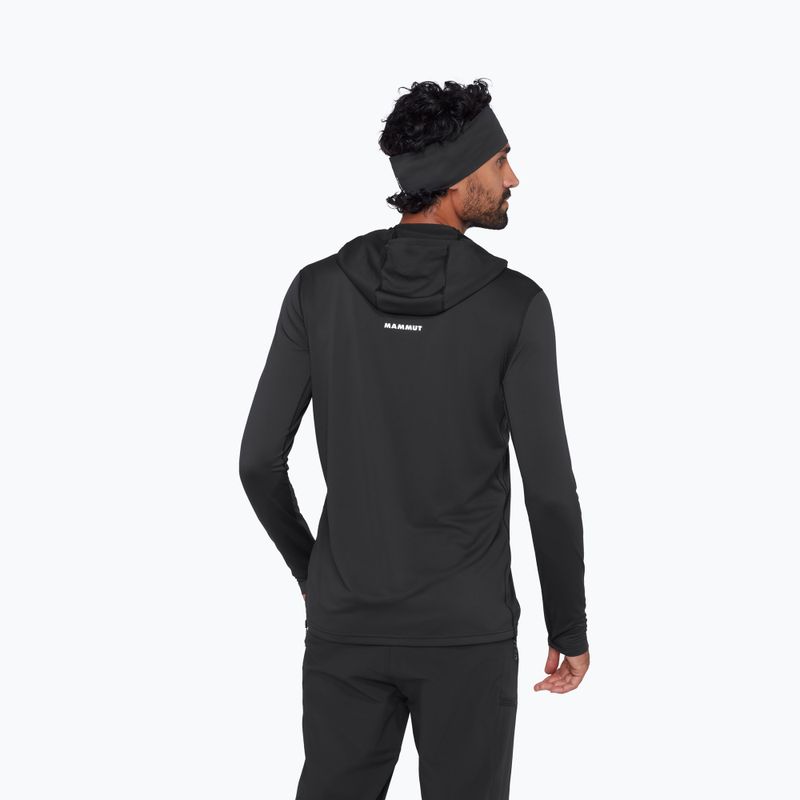 Pánska trekingová mikina Mammut Selun FL Sun Hoody black 3