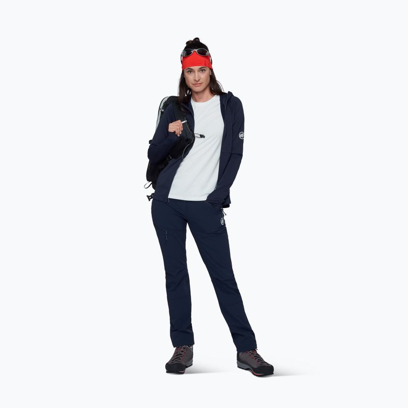 Dámska mikina Mammut Taiss ML Hooded marine 2