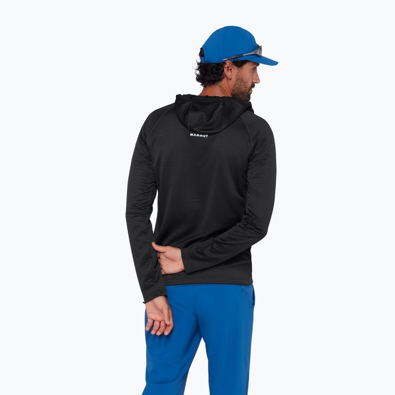 Pánska trekingová mikina Mammut Crag ML Hooded black 3