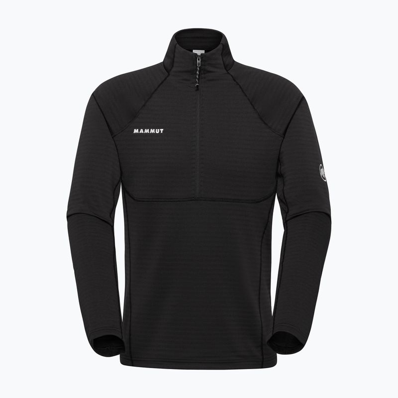 Pánska mikina Mammut Taiss ML Half Zip Pull black 5