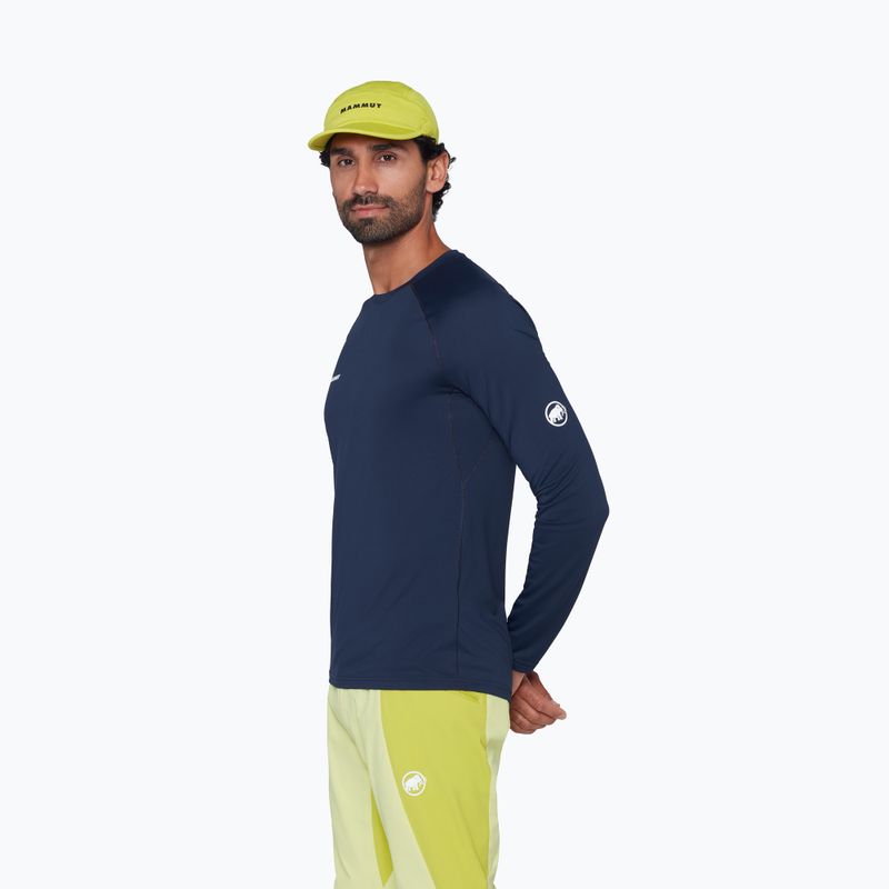 Pánske tričko longsleeve Mammut Ducan FL marine 4
