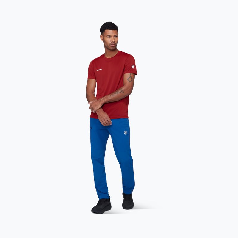 Pánske tričko Mammut Selun FL dark mammut red 2