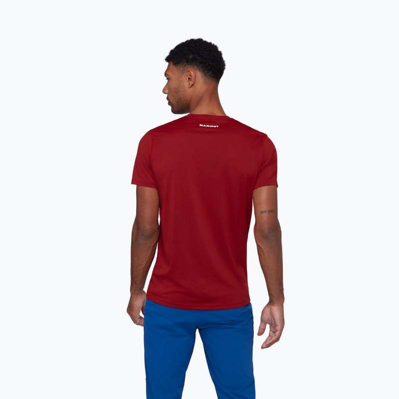 Pánske tričko Mammut Selun FL dark mammut red 3