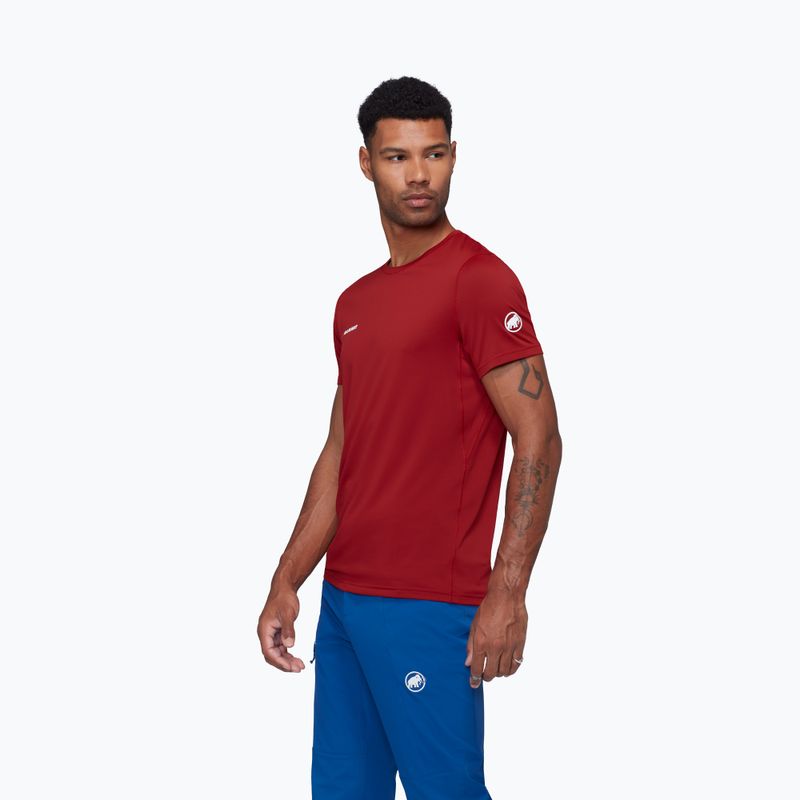 Pánske tričko Mammut Selun FL dark mammut red 4