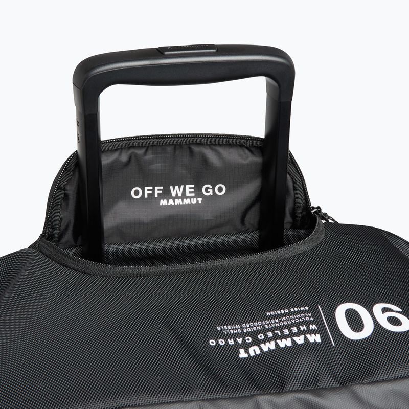 Cestovný kufor Mammut Wheeled Cargo 90 Black 5