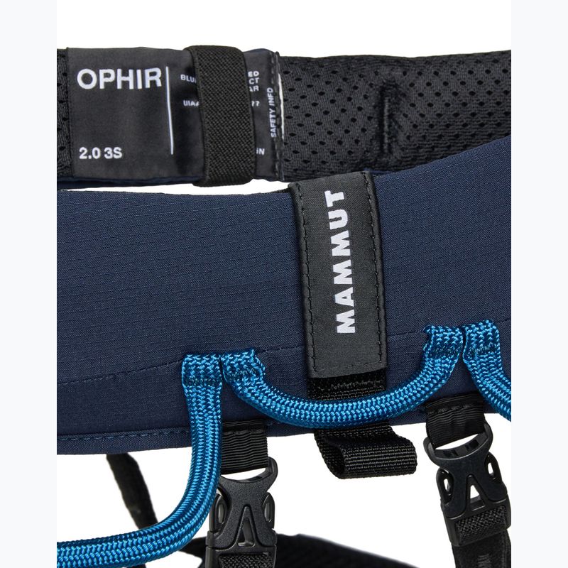 Lezecký úväzok Mammut Ophir 3 Slide 2.0 Harness marine/sapphire 4