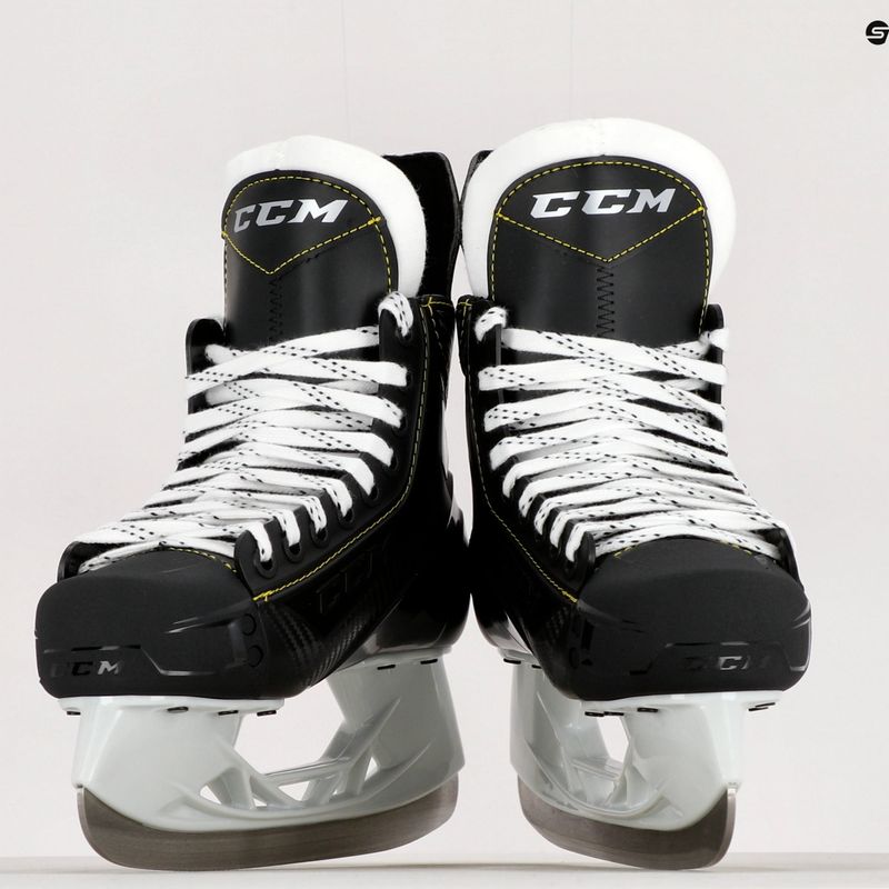 Detské hokejové korčule CCM Super Tacks 9350 Junior black 9350JR 9