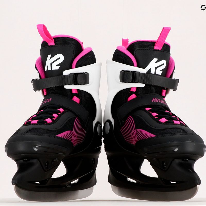 Dámske korčule K2 Kinetic Ice W black/pink 25E0240 9