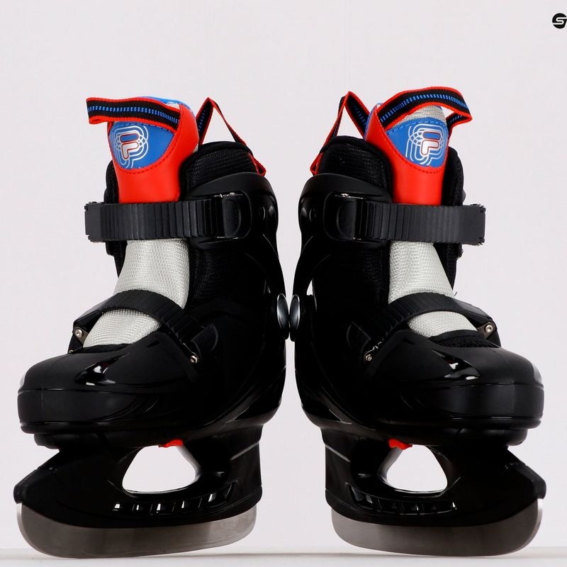 Detské korčule FILA J-One HR black/red/blue 9