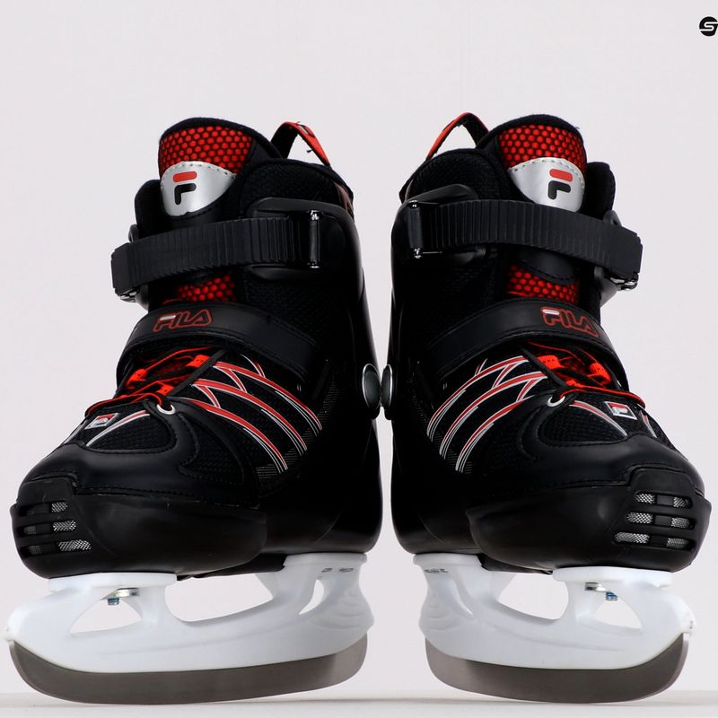 Detské korčule FILA X-One black/red 10