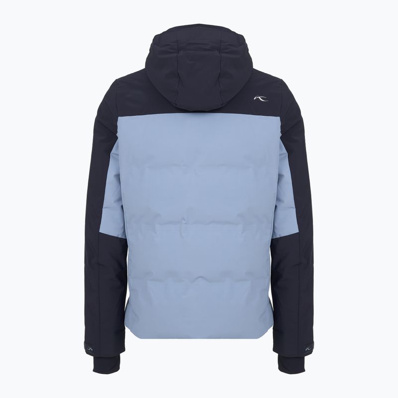 Pánska lyžiarska bunda KJUS Green Line 2.0 neptune/deep space 2