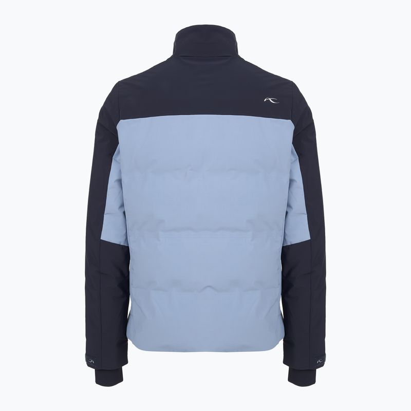 Pánska lyžiarska bunda KJUS Green Line 2.0 neptune/deep space 8