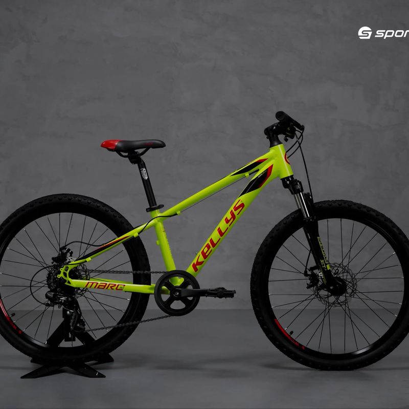 Detský bicykel Kellys Marc 5 24" žltý 72373 3
