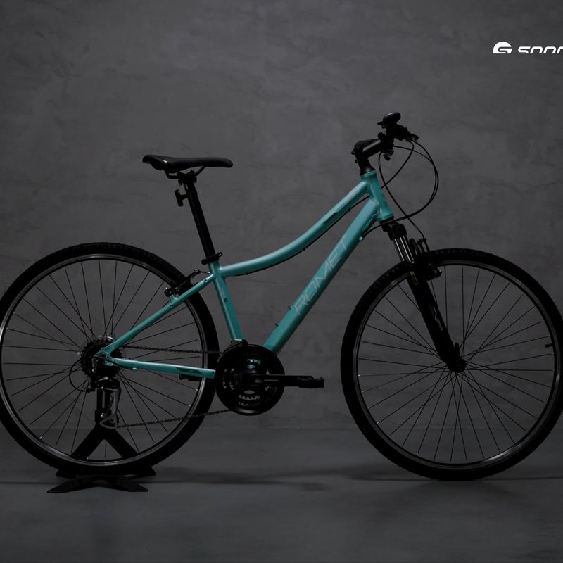 Dámsky crossový bicykel Romet Orkan 2D green R22A-CRO-28-15-P-347 3