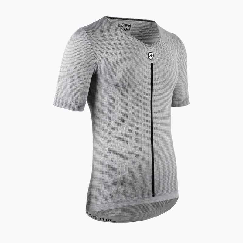 ASSOS SS Skin Letný cyklistický dres P1 sivý 2