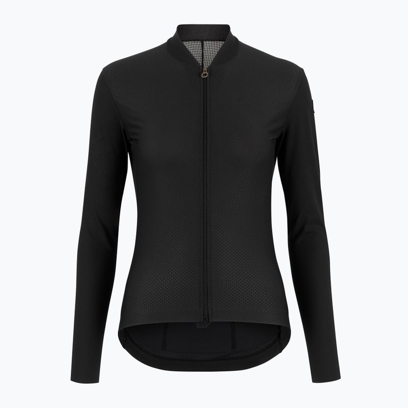 Dámske cyklistické tričko s dlhým rukávom ASSOS Uma GT S11 black