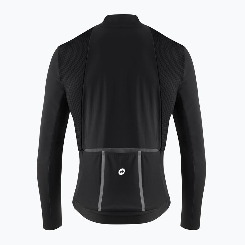 Pánska cyklistická bunda ASSOS Mille GT Hashoogi 3/3 Winter S11 black 2