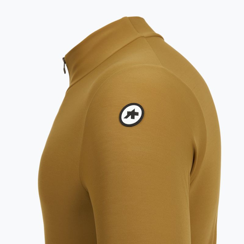 Pánska cyklistická mikina ASSOS Mille GT Spring Fall C2 bronze ash 3