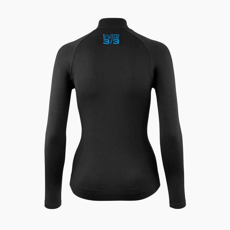 Dámsky cyklistický dres longsleeve ASSOS Winter Skin Layer P1 W black 2