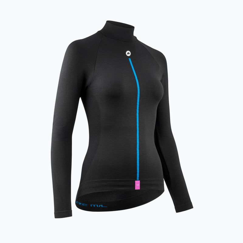 Dámsky cyklistický dres longsleeve ASSOS Winter Skin Layer P1 W black 3
