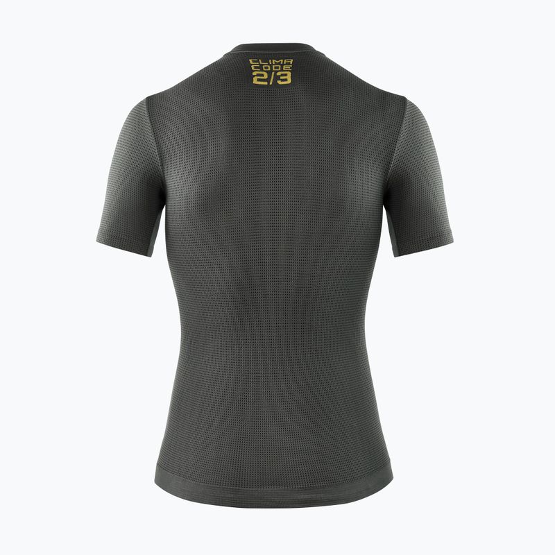 Pánsky cyklistický dres ASSOS Spring Fall Skin Layer P1 anthracite grey 2