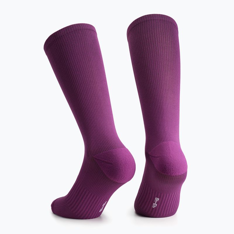 Cyklistické ponožky ASSOS Spring Fall Unisea alchemy purple 2