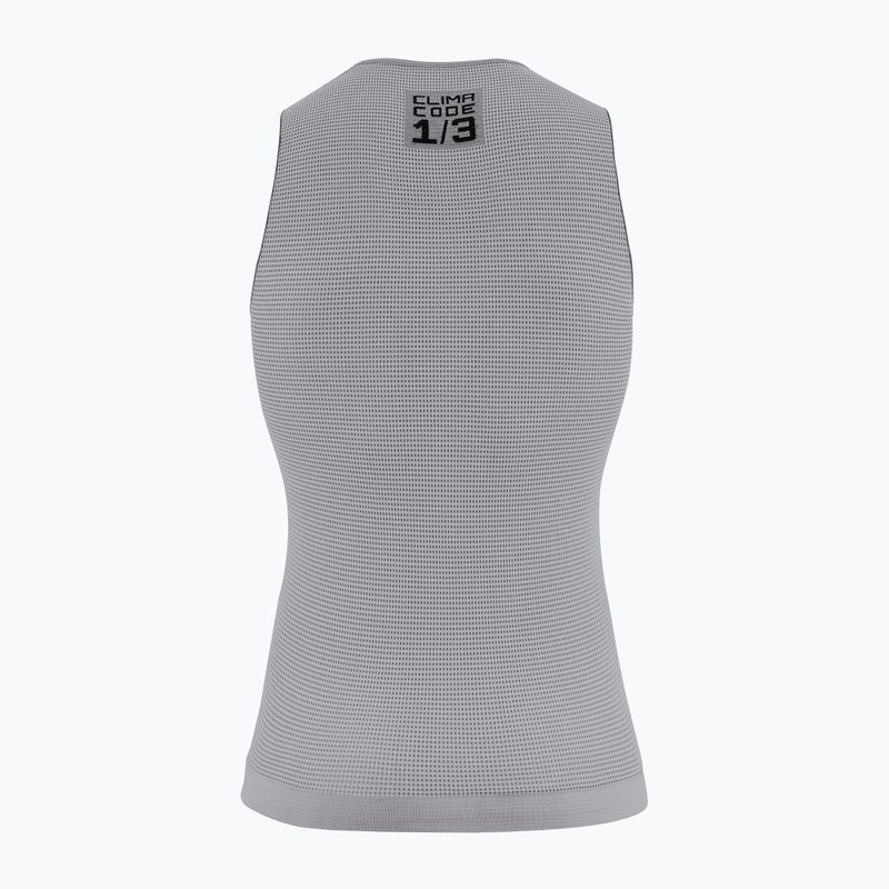 Pánska cyklistická mikina ASSOS Summer NS Skin Layer P1 sivá 2