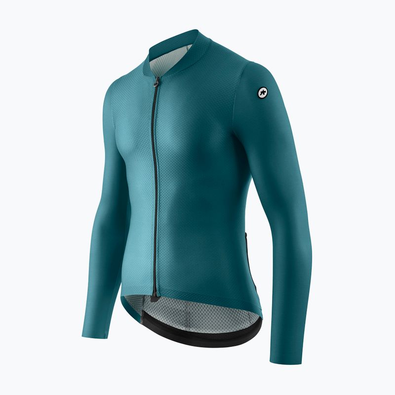 Pánske cyklistické tričko longsleeve ASSOS Mille GT S11 foundation green 4