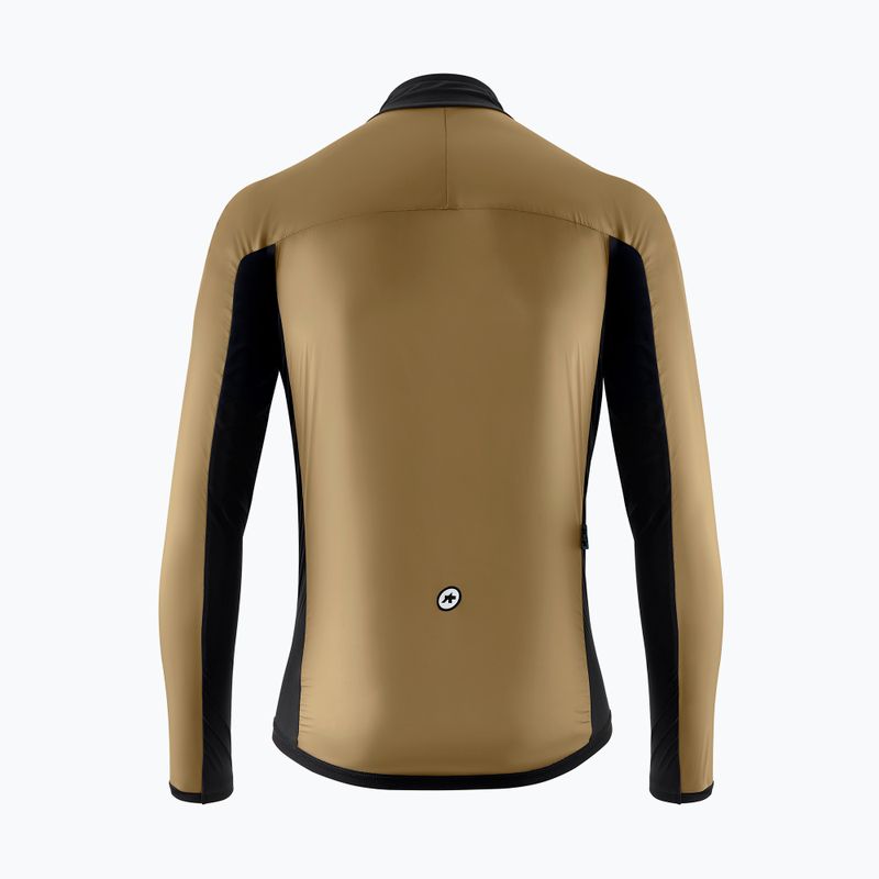 Pánska cyklistická bunda ASSOS Mille GT C2 Wind bronze ash 2