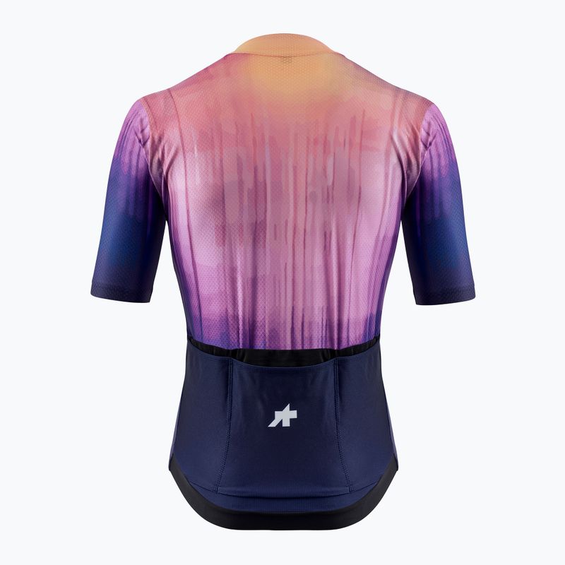 ASSOS Equipe R S11 Surface violet trip pánsky cyklistický dres 2