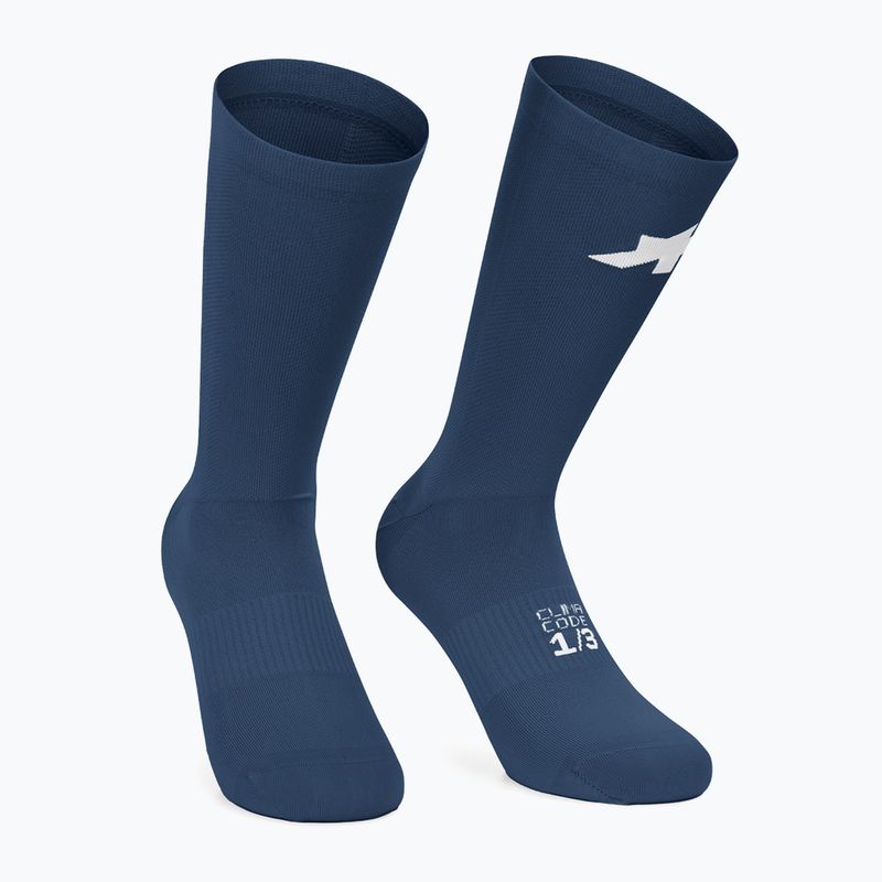ASSOS Racing S11 stone blue ponožky
