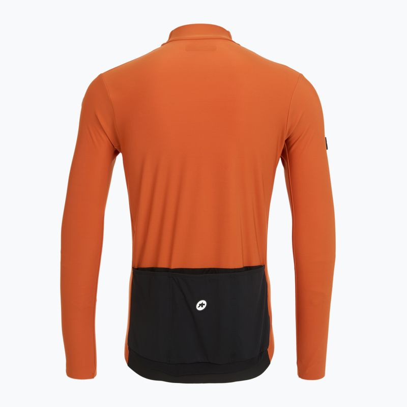 Pánska cyklistická mikina ASSOS Mille GT Spring Fall C2 rusty brown 2