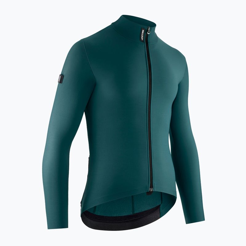 Pánska cyklistická mikina ASSOS Mille GT Spring Fall C2 foundation green 3