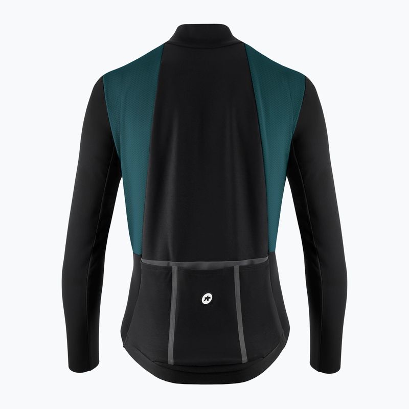 Pánska cyklistická bunda ASSOS Mille GT Hashoogi 3/3 Winter S11 foundation green 2